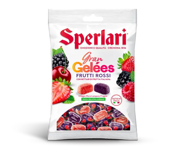 Sperlari Gran Gelees Frutti Rossi Vegan 175g