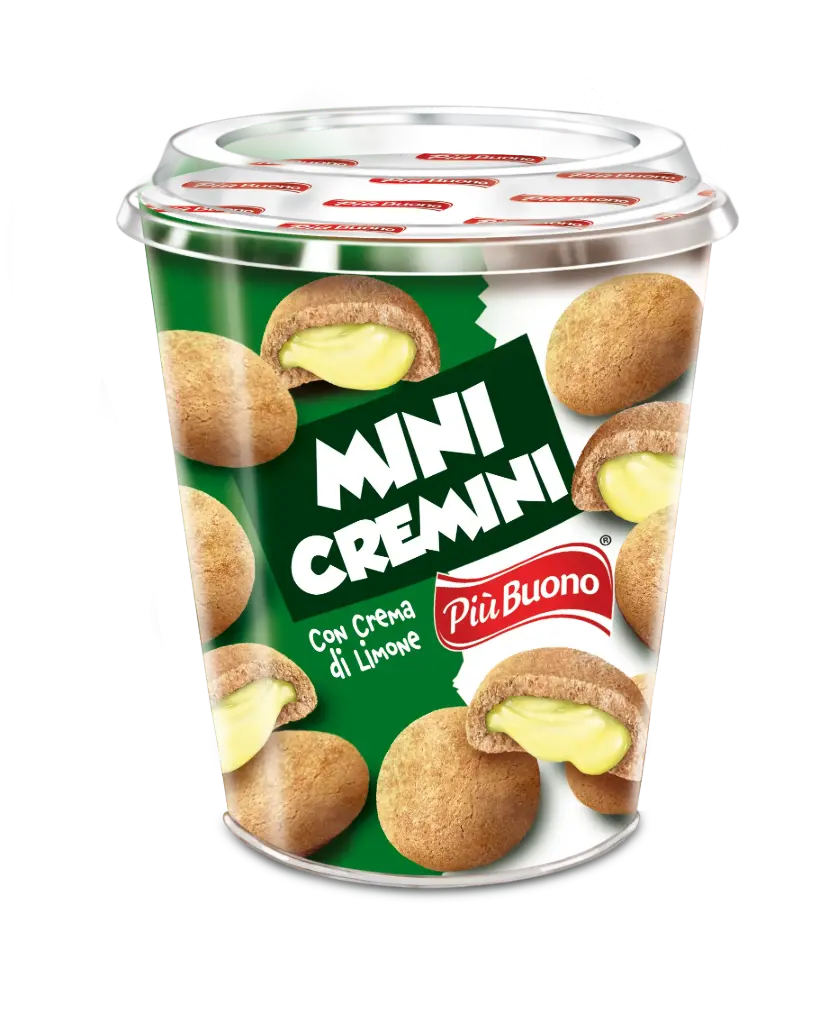 Piu Buono Mini cremini limone 125g