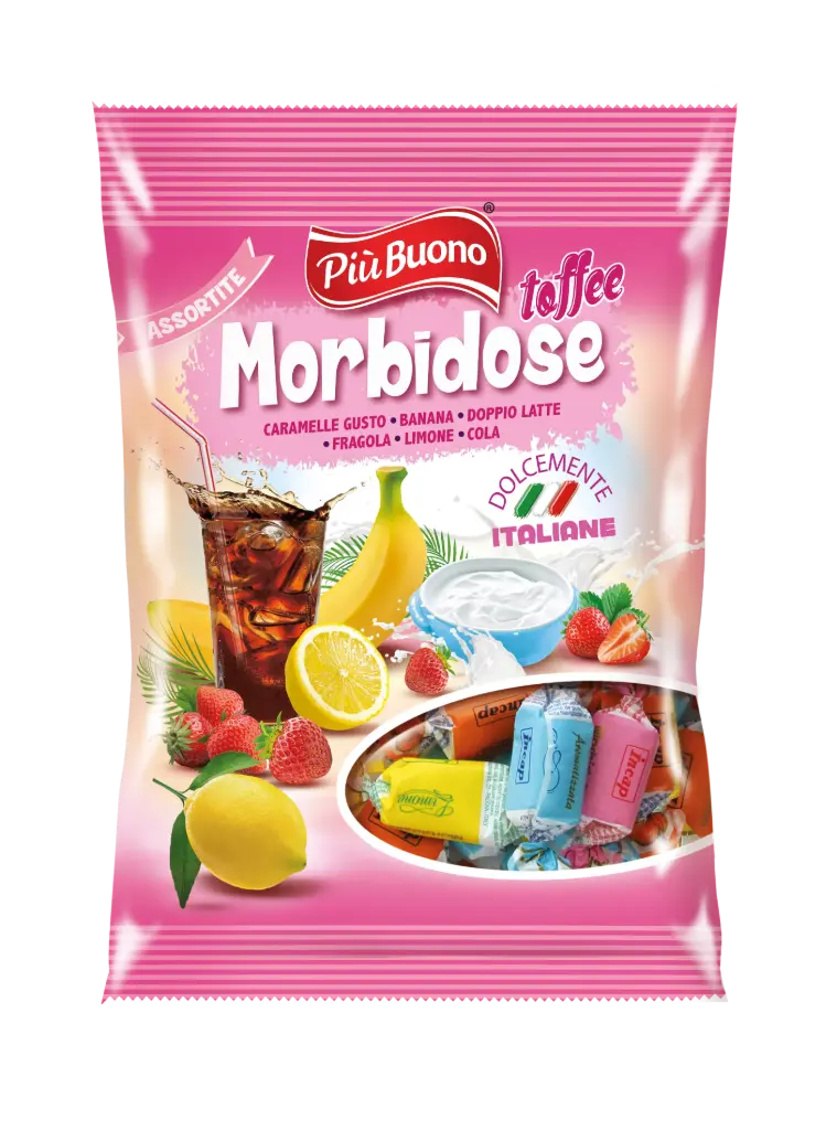 Piu Buono Caramelle assortite morbido 175g