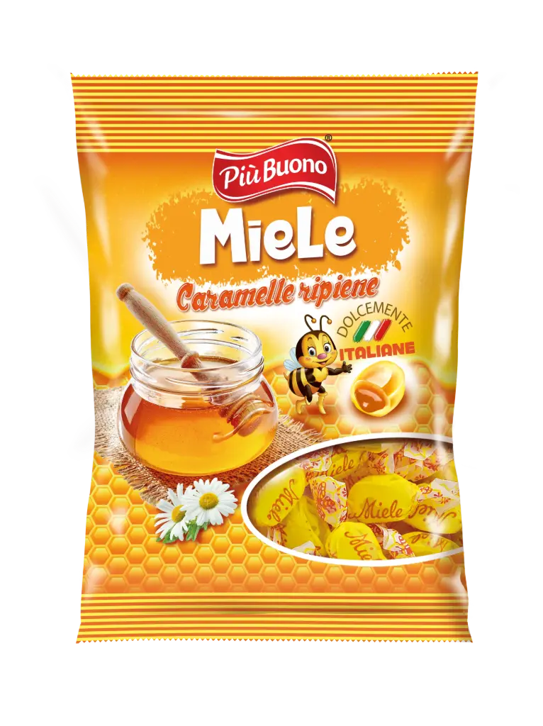 Piu Buono Caramelle miele 175g