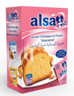 [als2100001] Alsa Levure Chimique 10 x 7g