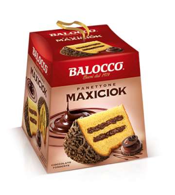 [bal22542] Balocco Panettone Maxiciok 800g