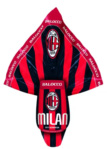 [bal35027] Balocco Uovo Cioccolato AC Milan 240g