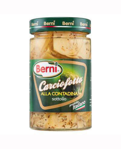 [berbecac2637] Berni Carciofotto Alla Contadina a Spicchi 314ml
