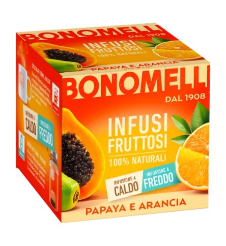 [bon0038142] Bonomelli Papaya e Arancia 12pc