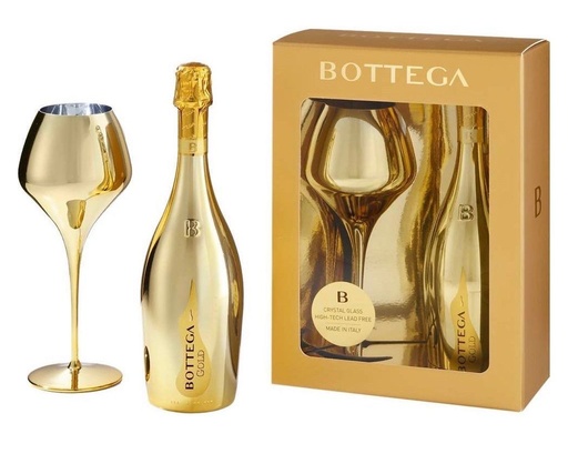 [botv25330] Bottega Confezione Magnificio Gold 75cl