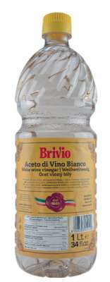 [brietb024] Brivio Aceto di Vino Bianco PET 1L