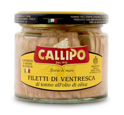 [calconcvv0200foyp12] Callipo Ventresca Olio d'Oliva 200g