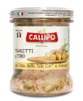[calcontrv0170payp12] Callipo Trancetti di Tonno con Patata 170g