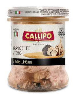 [calcontrv0170puyp12] Callipo Trancetti di Tonno Tartufo 170g