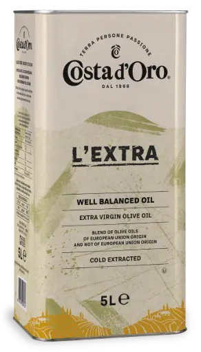 [cdo102292] Costa d'oro extra olio di oliva tin 5l