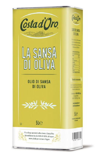 [cdo106024] Costa d'oro Sansa Pomace tin 5l