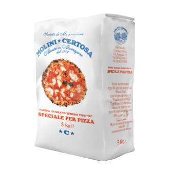 [cer6f000016] Molino Certosa Farina 00 per Pizza Verde 5kg