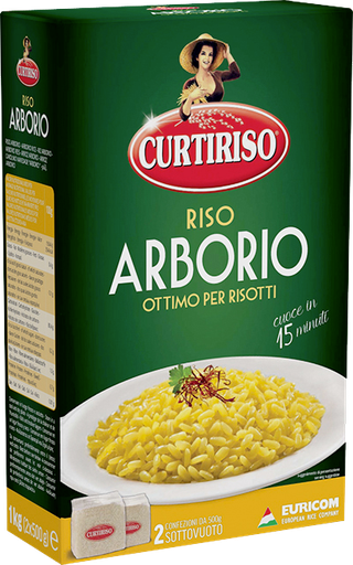 [cur6B4D0131] Curtiriso Arborio Rice 1kg