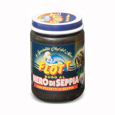 [flt130nsevsuflo012] Flott Sugo Al Nero Di Seppia 130g