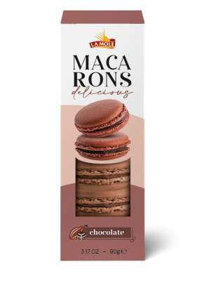 La Mole Macarons Cioccolato 90g