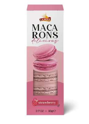 La Mole Macarons Fragola 90g