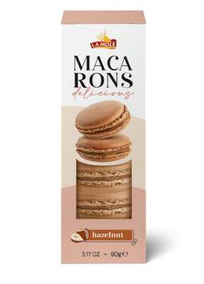 La Mole Macarons Nocciola 90g