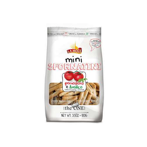 La Mole Mini Sfornatini Pomodoro e Origano 100g