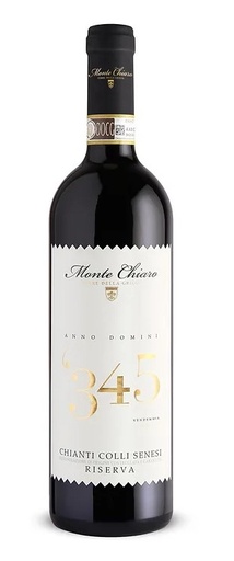 [mch345reserva] Monte Chiaro  A.D.345  Chianti Colli Senesi Riserva 75cl