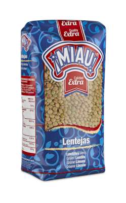 [mia313001] Miau Lentilles vertes 6mm 1kg