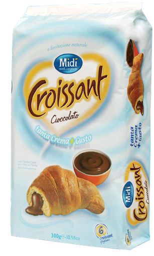 [mid128303] Midi' Chocolate Croissant 300g
