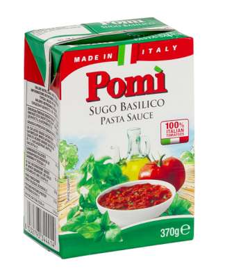 Pomi Sugo al Basilico 370g tetra