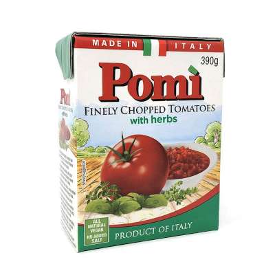 Pomi Polpa Fine di Pomodoro con Erbe Aromatiche 390g tetra