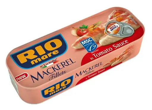 [rio5584000001] Rio Mare Filetti di Sgombro Pomodoro 169g