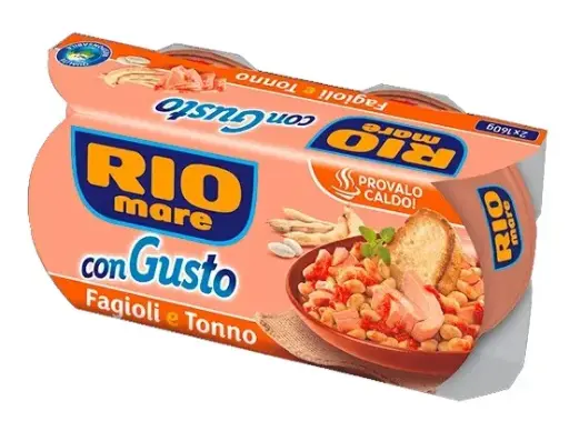 [rio5600800001] Rio Mare Con Gusto Tonno e Fagioli 2x160g