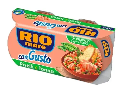 [rio5610800001] Rio Mare Con Gusto Tonno e Piselli 2x160g