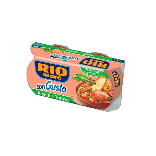 [rio5610800001] Rio Mare Con Gusto Tonno e Piselli 2x160g