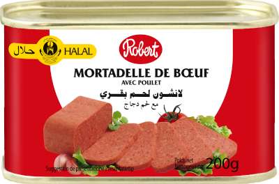 [rob8315002] Robert Mortadella Boeuf 200g