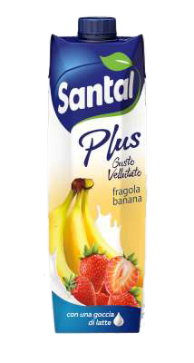 Santal Plus Fragola Banana 1l