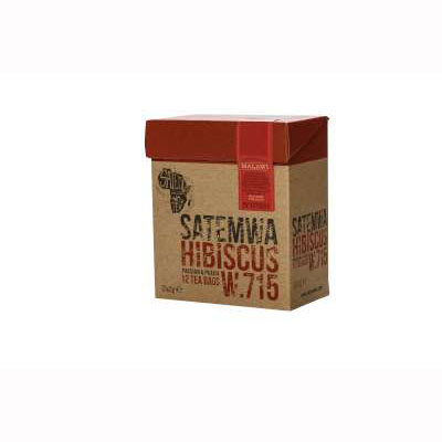 Satemwa Tea Bags White Hibiscus Peach 12pc