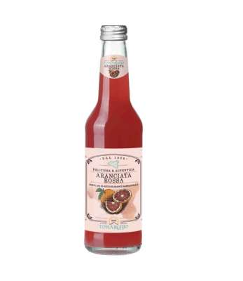 [tom1sax24pv275] Tomarchio Aranciata Rossa Vetro 4x275ml