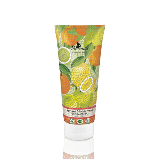 [flo2439] Florinda Mosaici Italiani Agrumi Mediterranei crème corps 200 ml