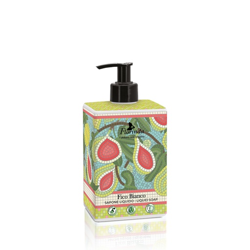 [flo2583] Florinda Mosaici Italiani Fico Bianco liquid soap 500 ml