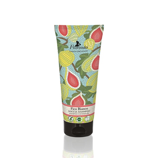 [flo2591] Florinda Mosaici Italiani Fico Bianco shower gel 200 ml