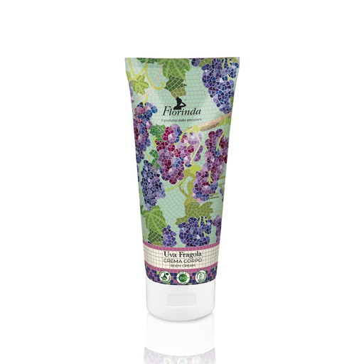 [flo2776] Florinda Mosaici Italiani Uva Fragola bodycreme 200 ml