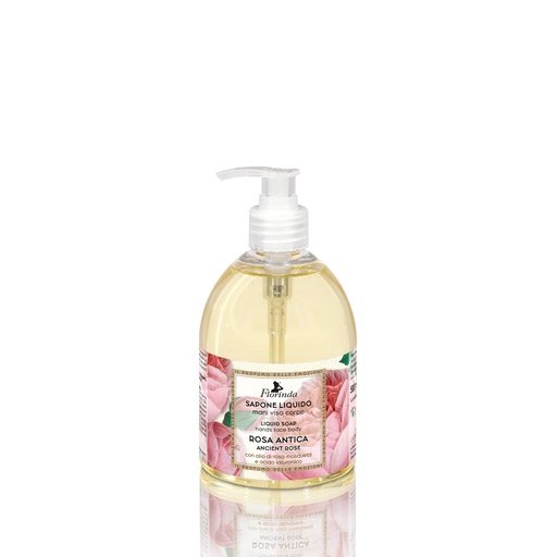 [flo1413] Florinda Emozione Rosa Antica liquid soap 500 ml