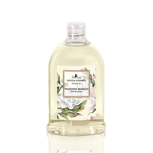 [flo1176] Florinda Emozione Muschio Bianco shower gel 500 ml