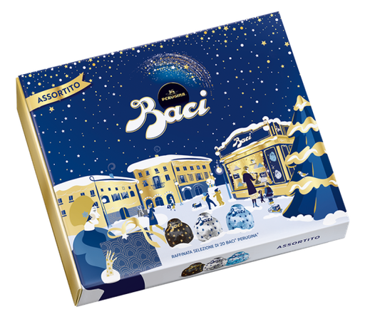 [bac12488344] Baci Xmas Box Assorted UTZ 250g