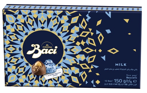[bac12439542] Baci Milk Box 6 pcs UTZ 150g 