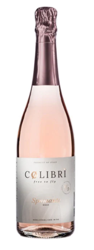 [colspumarose] Colibri Spumante Rose Glera Merlot Non Alcoholic 75cl