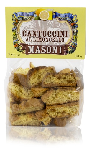 [maso714] Masoni Cantuccini Al Limoncino 250g Sacchetto