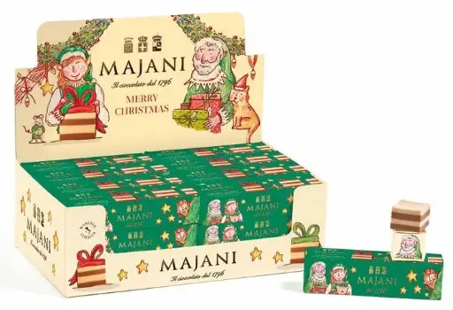 [maj3272] Majani Cremini Assortiti Natale 4pc