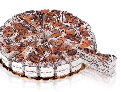 [qua400854] Quaranta Torta Pera & Cioccolato 120g
