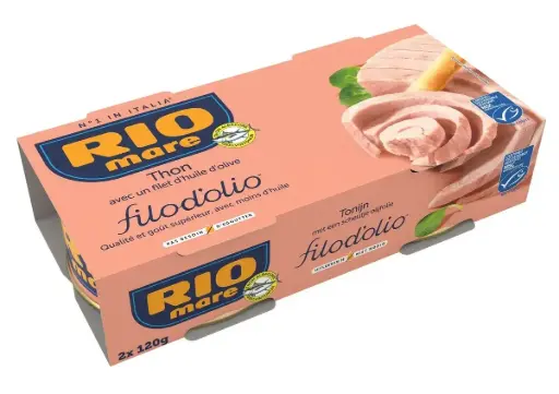 [rio7002187] Rio Mare Tonno Filio d'Olio 2x120g