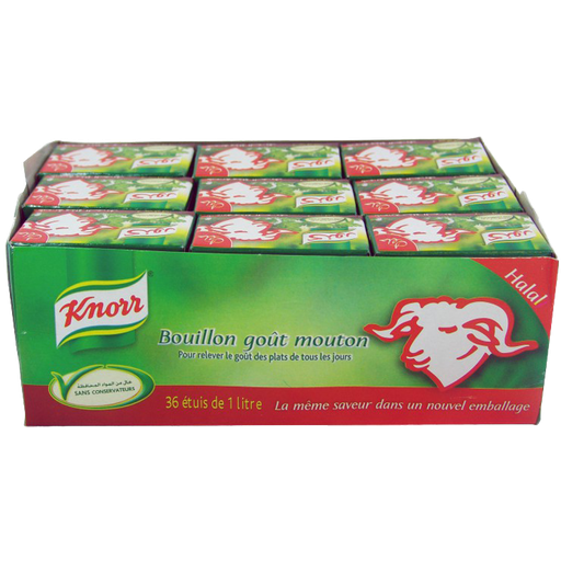 [knomouton18] Knorr Bouillon Mouton 36x(2x9g)